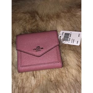 Coach Pink Glittery Wallet